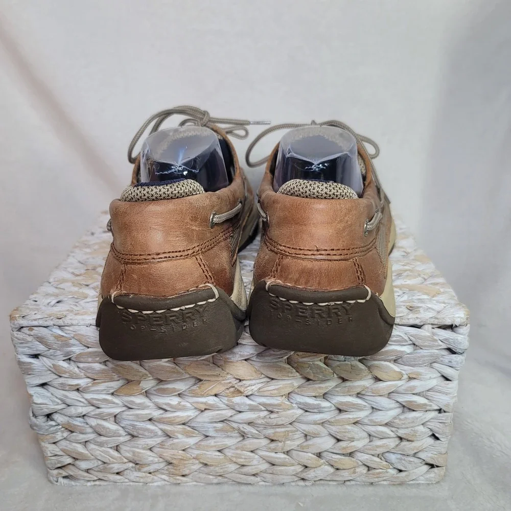 Sperry Top Sider Nautical Preppy Boat Shoes Loafers Leather Coastal Size 12 M